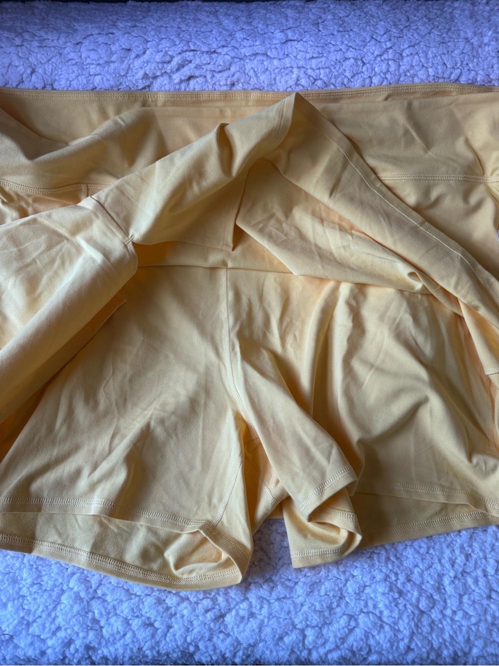 NWT Old Navy Yellow Workout Skirt- size 4x